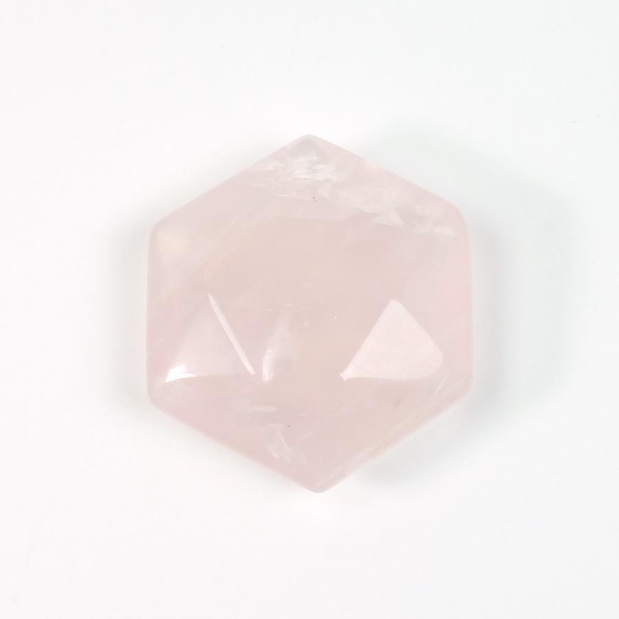 Hexagone de Quartz rose - Pure Minéral